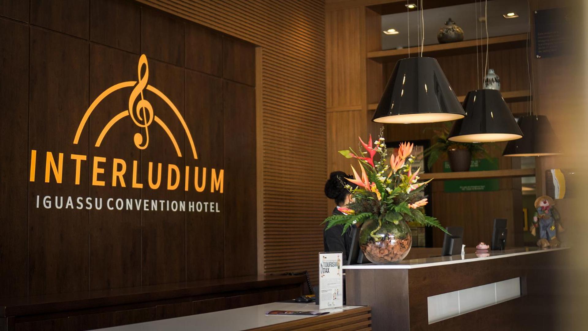 Interludium Iguassu Convention Hotel Фос-ду-Игуасу Экстерьер фото